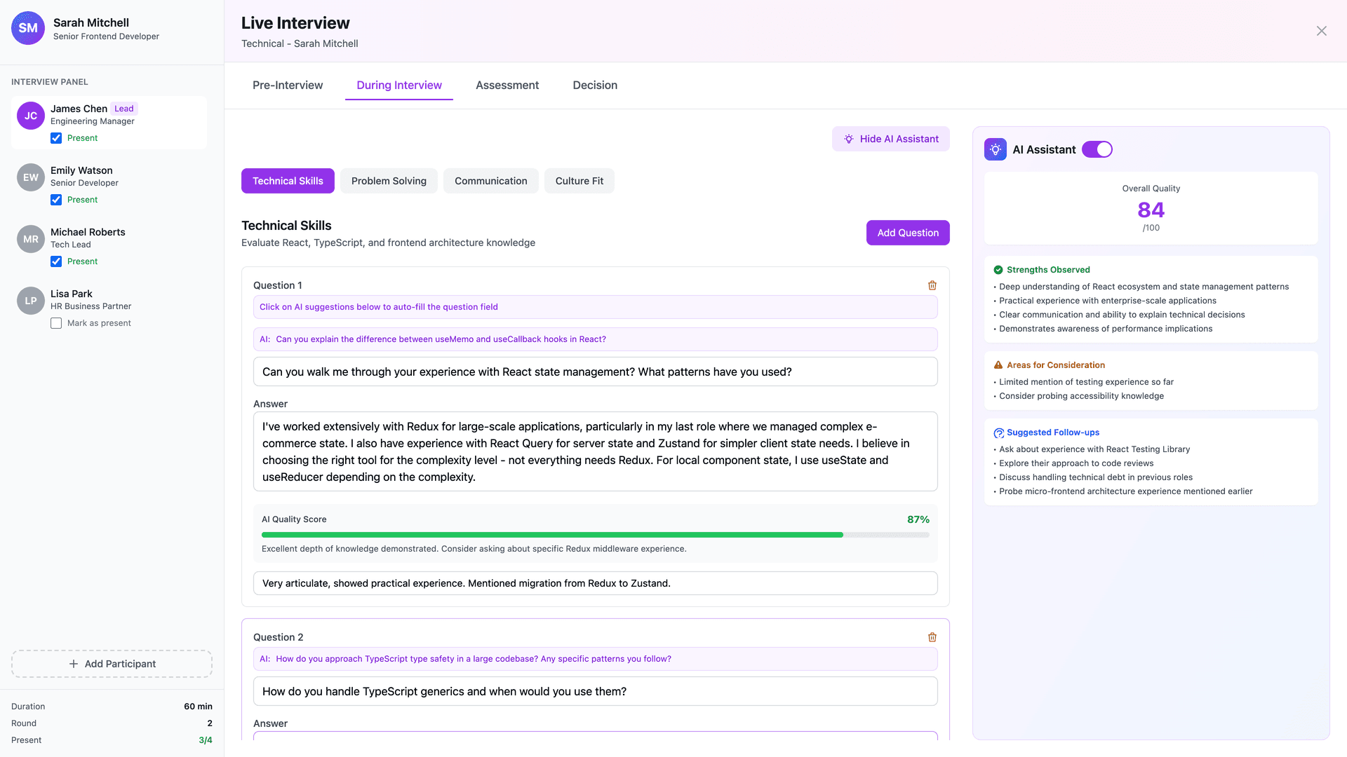 AI Interview Conductor